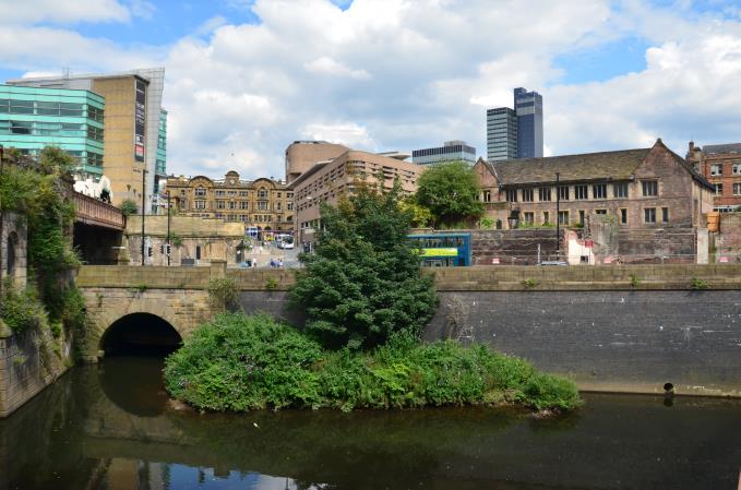 View from the Salford side 